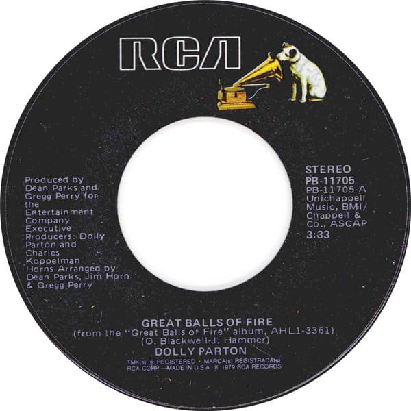 Dolly Parton — Great Balls Of Fire