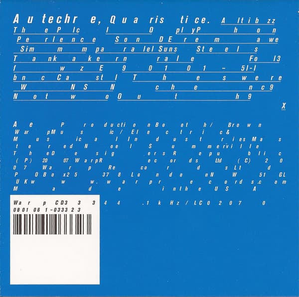 Autechre — Quaristice