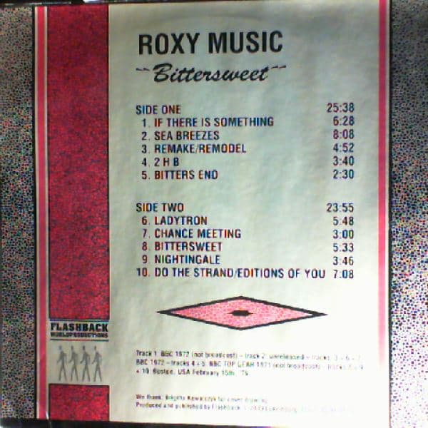 Roxy Music — Bittersweet